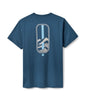 STANCE STRATA TEE - TEMPEST BLUE