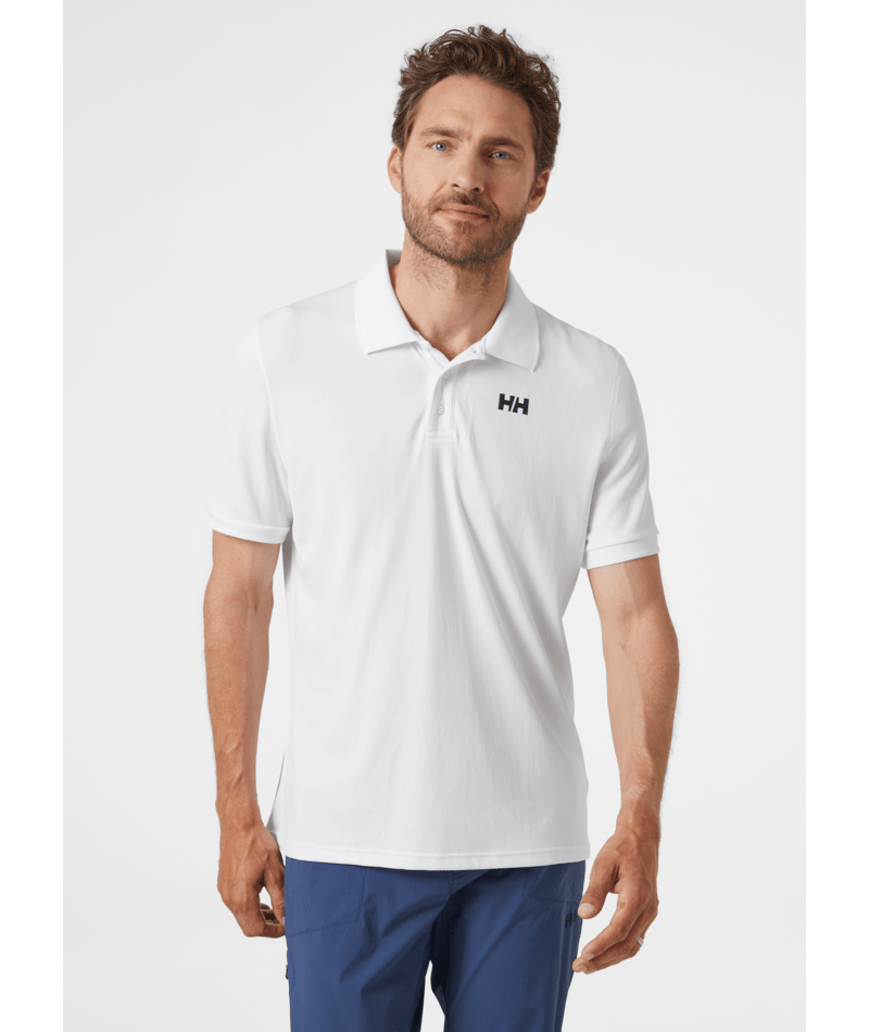 MEN'S HH LIFA ACTIVE SOLEN SS POLO - WHITE