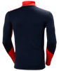 LIFA MERINO MIDWEIGHT 1/2 ZIP BASELAYER - NAVY