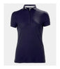 WOMEN'S CREWLINE POLO - NAVY