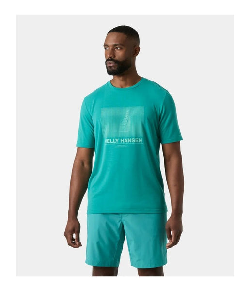 HP RACE GRAPHIC T-SHIRT MEN'S - DARK MINT