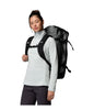 LANDROAMER TRAVEL BACKPACK UNISEX - ONE SIZE - SEDONA SAGE, BLACK