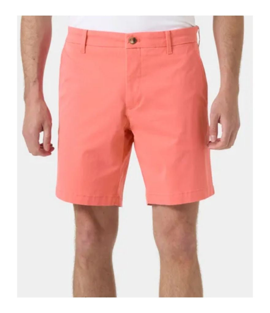 BRYGGEN CHINO SHORTS MEN'S - NANTUCKET RED
