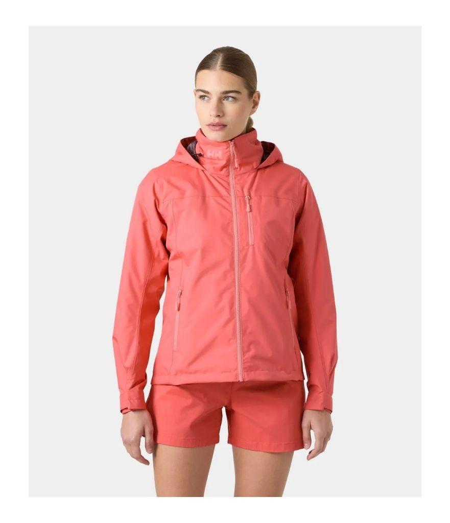 CREW HOODED MIDLAYER JACKET 2.0 WOMEN'S - SUNSET PINK