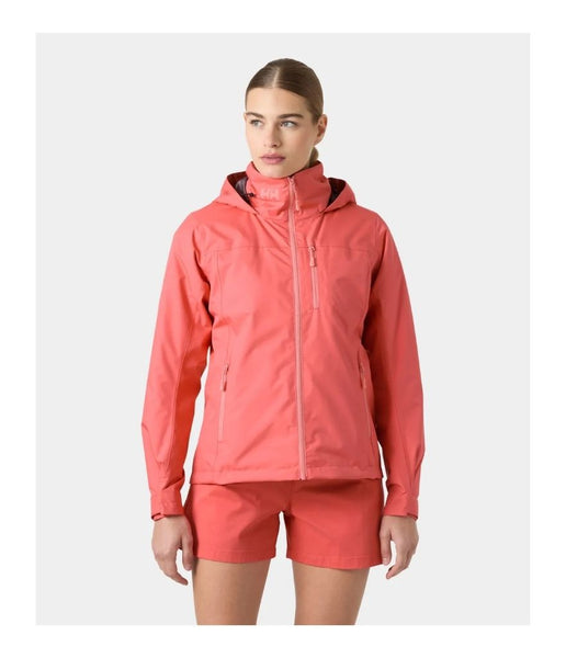 CREW HOODED MIDLAYER JACKET 2.0 WOMEN'S - SUNSET PINK