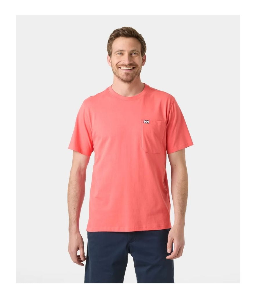 HUDSON T-SHIRT MEN'S - NANTUCKET RED