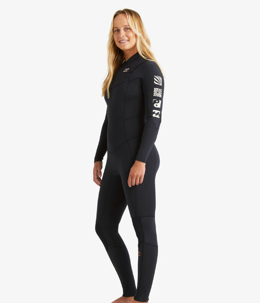 WOMEN'S 504 SYNERGY NATURAL CHEST ZIP WETSUIT