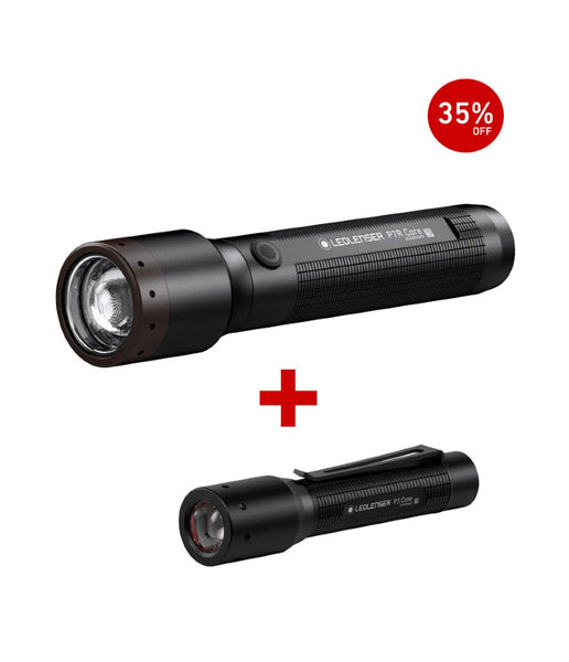 LEDLENSER P7 CORE + P3 CORE LED TORCH TWIN PACK