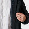 MUNICH INSULATED RAIN COAT - BLACK