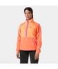 WOMEN'S RIG FLEECE 1/2 ZIP - PEACH ECHO