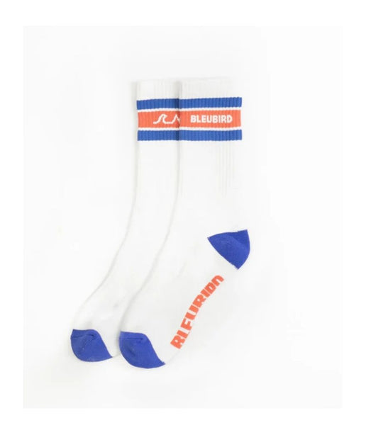CREW SOCK (OG) - BLUE AND PINK