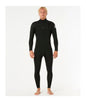 DAWN PATROL CHEST ZIP 5/3MM STEAMER WETSUIT - MEN'S - BLACK