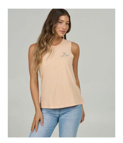 FLYING HIGH MUSCLE TANK WOMEN'S - APRICOT