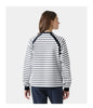 CAPRI SWEATSHIRT WOMEN'S - WHITE NAVY STRIPE