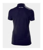 WOMEN'S CREWLINE POLO - NAVY