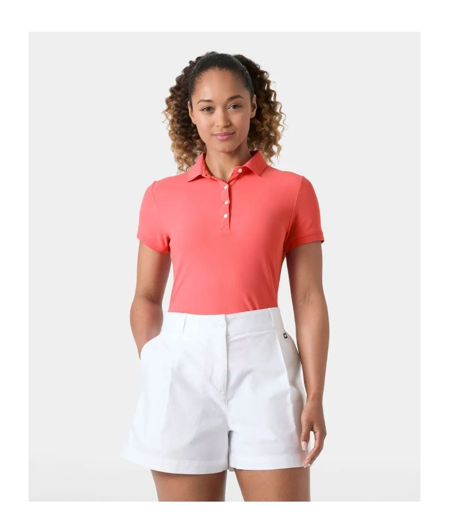 CREWLINE POLO WOMEN'S - SUNSET PINK