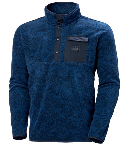 MARIDALEN FLEECE - OCEAN WAVE AOP