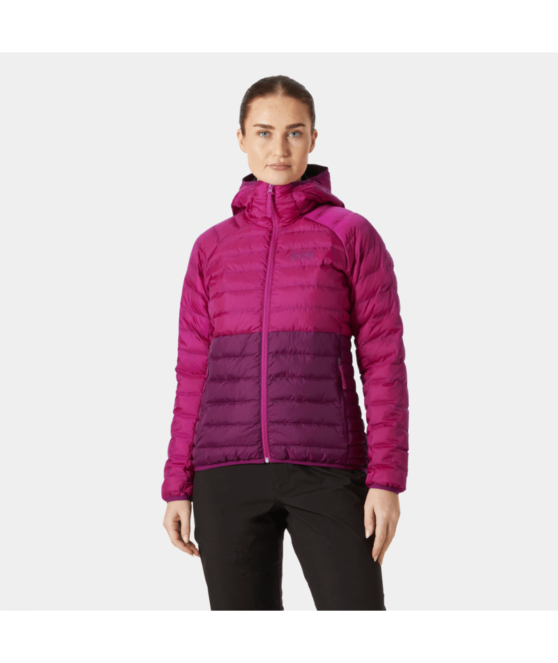 WOMEN'S BANFF HOODED INSULATOR - DARK MAGENTA / MAGENTA 2.0