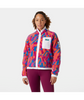 WOMEN'S IMPERIAL PRINTED PILE SNAP FLEECE- MAGENTA 2.0 JPB AOP