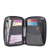 R-FID MINI TRAVEL WALLET RECYCLED - GREY