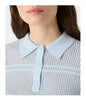 SALT KNIT POLO WOMEN'S - PINNACLE BLUE
