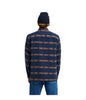 MEN'S OFFSHORE JACQUARD FLANNEL – NAVY