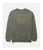 TAKO CLUB CREW FLEECE - DUSTY OLIVE