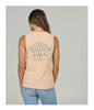 FLYING HIGH MUSCLE TANK WOMEN'S - APRICOT