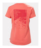 SKOG GRAPHIC TEE WOMEN'S - SUNSET PINK
