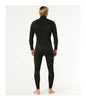 DAWN PATROL CHEST ZIP 5/3MM STEAMER WETSUIT - MEN'S - BLACK