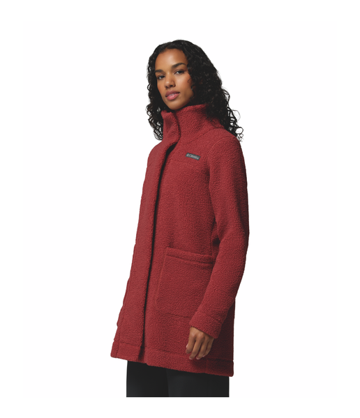PANORAMA LONG JACKET WOMEN'S - RED OXIDE
