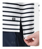 CAPRI SWEATSHIRT WOMEN'S - WHITE NAVY STRIPE