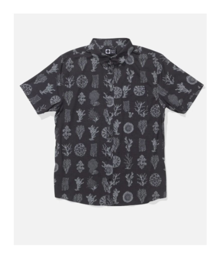 BREEZER PERF BUTTON UP - PHANTOM