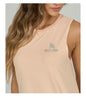 FLYING HIGH MUSCLE TANK WOMEN'S - APRICOT