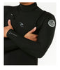DAWN PATROL CHEST ZIP 5/3MM STEAMER WETSUIT - MEN'S - BLACK