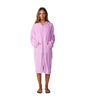 CLASSIC SURF ZIP THRU HOODED TOWEL WOMEN'S - LILAC