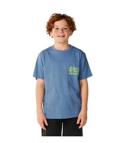 ARCHIVE RIPPED TEE - KID'S (AGES 8-10) - BLUEFIN