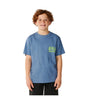 ARCHIVE RIPPED TEE - KID'S (AGES 8-10) - BLUEFIN