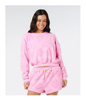 PARADISE TERRY CREW - WOMEN'S - PINK