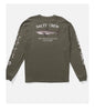 BRUCE LONG SLEEVE TEE - DUSTY OLIVE