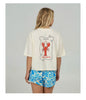 SHELLBRATE SKIMMER TEE WOMEN'S - OFF WHITE