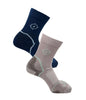 MERINO HIKER TWIN PACK LIGHT WEIGHT - GARDA NAVY & SLATE COMBO