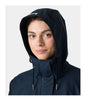 MOSS BLOCK PU RAIN COAT WOMEN'S - NAVY