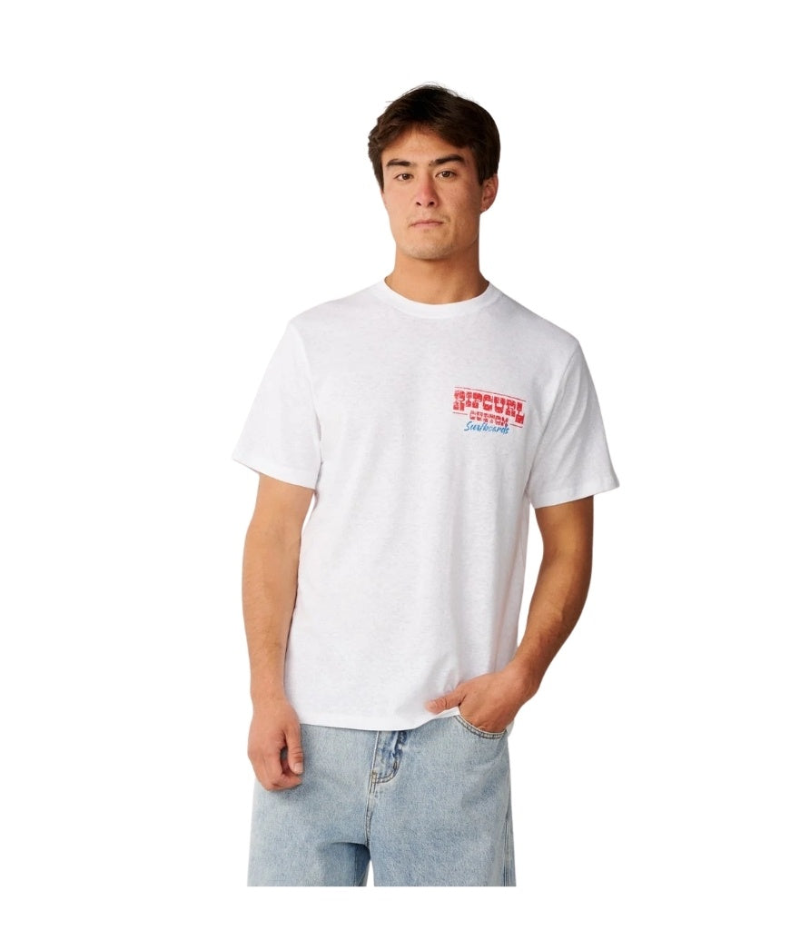 SHAPER ADDRESS TEE UPDATE MEN'S - WHITE