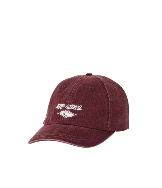 DIAMOND ICON TWILL CAP WOMEN'S - DARK PLUM - ONE SIZE
