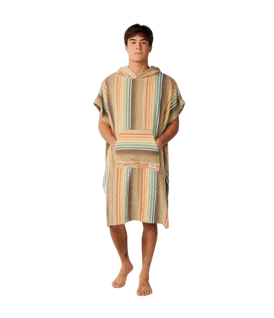CLASSIC SURF HOODED TOWEL MEN'S - KHAKI SAND