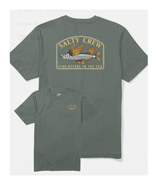 FLY HOME SHORT SLEEVE TEE - LAUREL WREATH