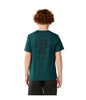 SEARCH ICON TEE - KID'S (AGES 8-10) - BLUE GREEN