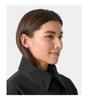 AVENUE INS LONG TRENCH COAT - WOMEN'S- BLACK