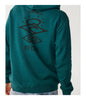 SEARCH ICON HOOD MEN'S - BLUE GREEN